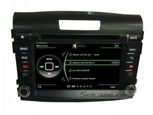 Honda CRV radio GPS system