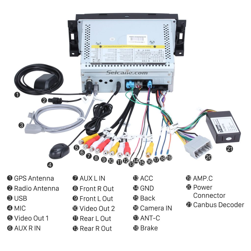 How to Replace a 2002-2007 Dodge Caravan Charger Radio with Audio GPS ...