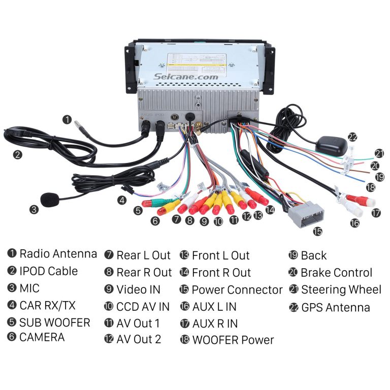 How to upgrade a 1999-2004 Jeep Grand Cherokee gps Bluetooth radio ...